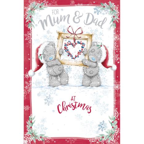 For Mum & Dad Me to You Bear Christmas Card